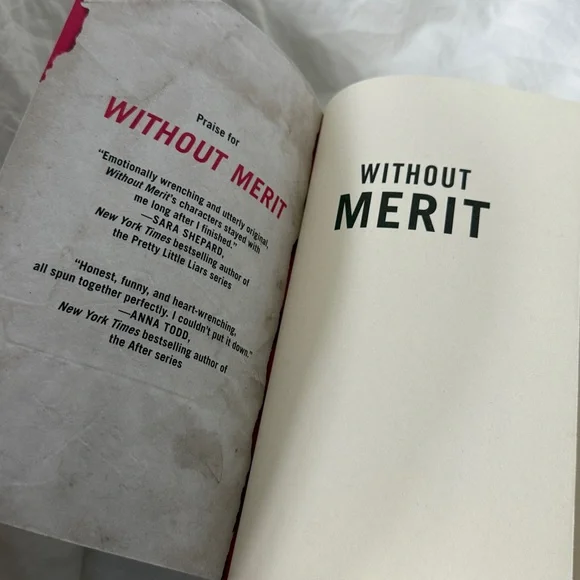 “Without Merit” and “Verity” Paperback Fiction Novels by Colleen Hoover. - Picture 7 of 15